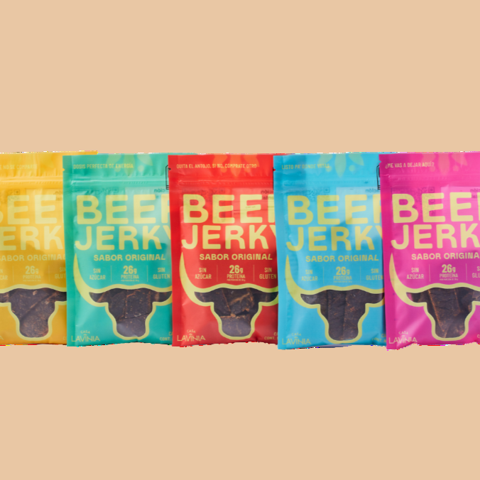 20 Pack. Beef Jerky. Sabor Original 38gr
